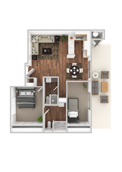Casa Rio Floorplan at Riverwalk Landing